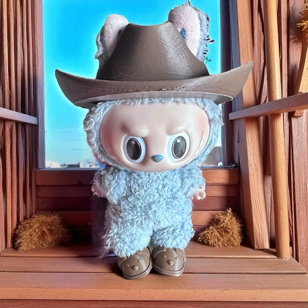 3D printed cowboy hat  (Doll not included )